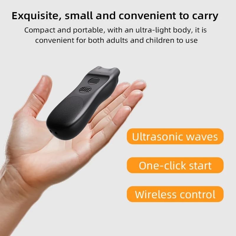 HomeFunk Anti Barking Device for Dogs, Ultrasonic Dog Deterrent Control