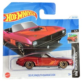 Hot Wheels - ´70 Plymouth Barracuda - HW Roadsters 3/5 - HTC95 - Short Card - Mopar - Chrysler - Mattel 2024-1:64