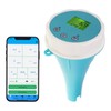 6-in-1 Digital Floating Water Monitor with Bluetooth | Real-Time pH,