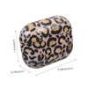 WOONEKY Leopard Print Case Cover Earphone Case Pro2 Protector Soft