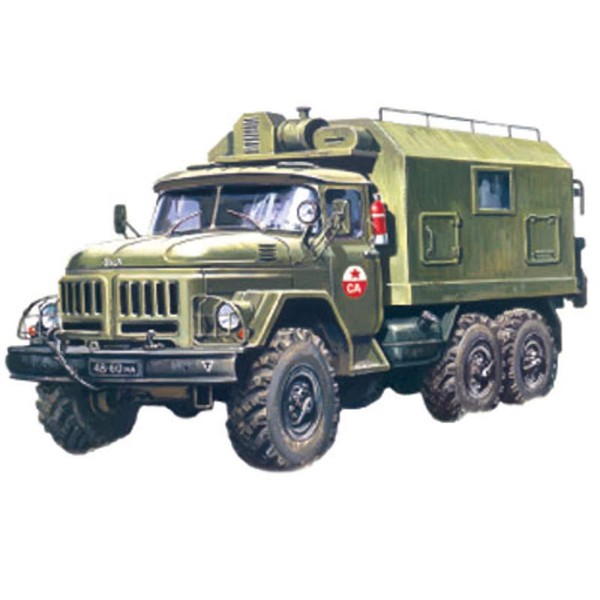 ICM Models ZiL-131 Command Vehicle Building Kit