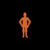 Star Inspired Movie Character Space C3po Glow in The Dark