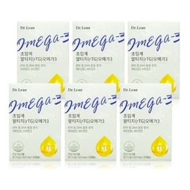 Dr.Lin Dr.Lin Supercritical Altige Omega 3 1025mg x 30 capsules x 6 boxes WY / 닥터린 닥터린 초임계 알티지 오메가3 1025mg x 30캡슐 x 6박스 WY