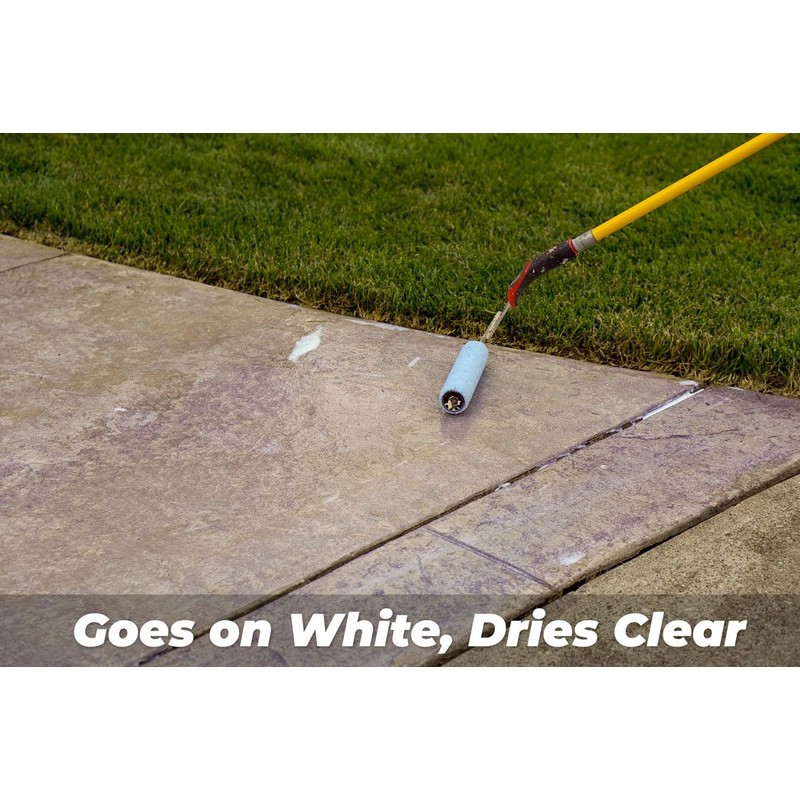 MasonryDefender Stamped Concrete Sealer - Clear, Water-Based, Satin Finish for