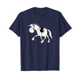 Funny Dressage Horse I Horse Gift For Horse Rider And Lover T-Shirt