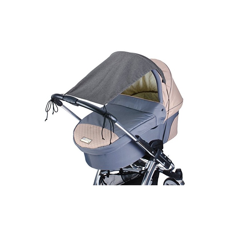 Diago Deluxe Awning for Prams, Grey