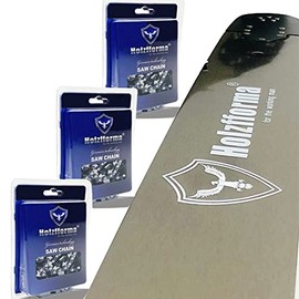 Pro 36inch Holzfforma Bar Standard Ripping Skip Chain 3/8 .063 114DL Combo Compatible With Stihl MS440 MS441 MS460 MS461 MS660 MS661 MS650 066 065 064 Chainsaw