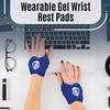 EXPOROX-Wrist Rest Pads-Ergonomic Mouse and Keyboard Support-Tension.Adjustable Fit with Padded