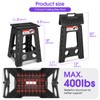 ACSTEP 17.5 Inch Folding Step Stool for Adults and Kids,