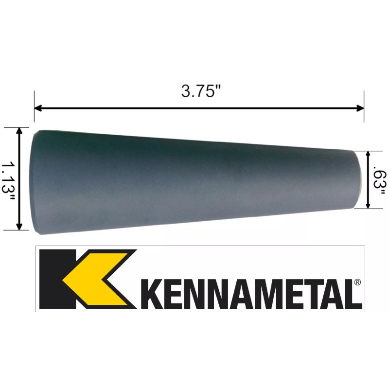 SandblasterINFO Sandblaster Nozzle Assembly + Kennametal TC1 Carbide: (Various Sizes)