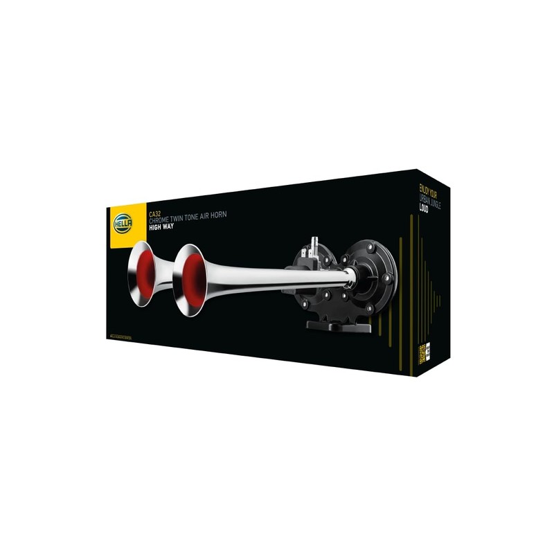 nobrandname 013410061 COMPRESSED AIR TRUMPET HORN 24V 2-F 3PB Operator