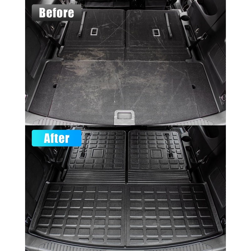 Dattumar Cargo Mat Compatible with 2020-2025 Ford Explorer TPE All