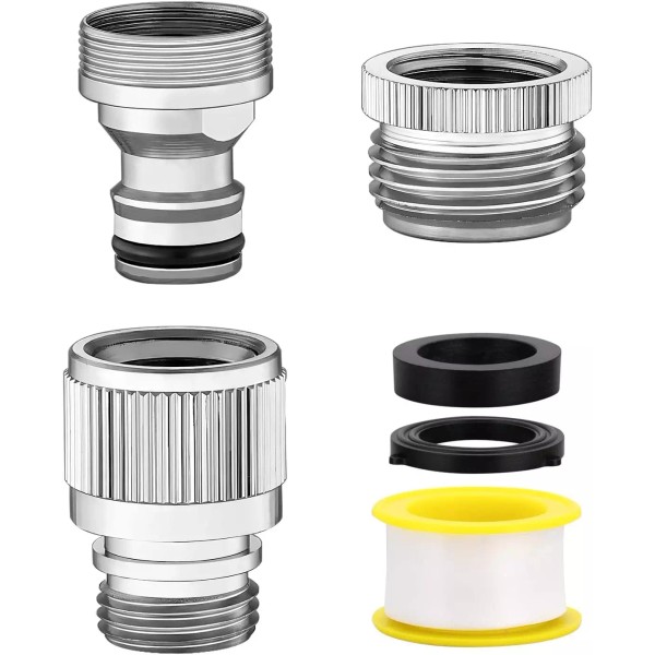 Sink Faucet Quick Connector - Faucet to Hose Adapter for