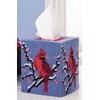 Mary Maxim Plastic Canvas Tissue Box Kit 5"-Winter Cardinal (7