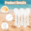 LLMSIX 5pcs Caviar Spoons, Mother of Pearl Spoon with Hand