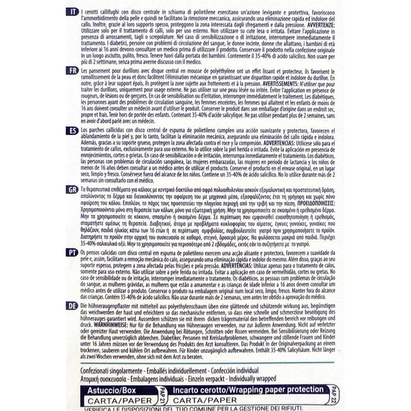 TEQY 6 Coricide Corns Relief Foot Relief Dressings