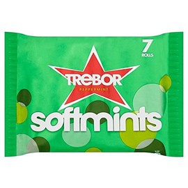 Trebor Softmints Peppermint (7 pro Packung - 314g) - Packung mit 6