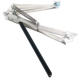 Leafy Creations Silver Double Spring Heavy Duty Greenhouse Window Opener Automatic Temperature Controlled Greenhouse Accessories Auto Vent.