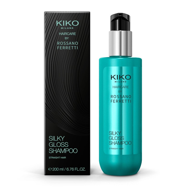 KIKO Milano Silky Gloss Shampoo, Shampoo Für Glattes, Weiches Haar