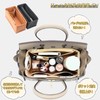 Takusan Shopping Inner Bag, Bag-in-Bag, Felt, Horizontal, Organization Goods, Freestanding,