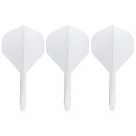 Condor Zero Stress Flight System - Standard White - Dart Flights Medium
