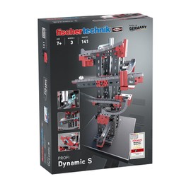 fischertechnik Dynamic S 541879 Marble Run Construction Toy for Children from 7 Years, Silver