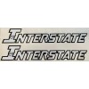 Aftermarket Interstate Trailer Decal Sticker Kit 24” (Set of 2)
