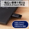 Elecom MF-PKU3064GBK/E USB Memory, 64GB, USB 3.2 (Gen1), Retractable Type,