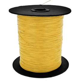 ASR Outdoor Genuine USA Kevlar Utility Cord 200lb Hobby Sport Line, 100ft Yellow