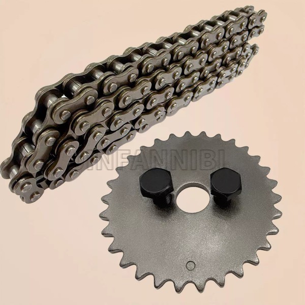 JINFANNIBI Camshaft Sprocket 30T & Cam Timing Chain 90L for