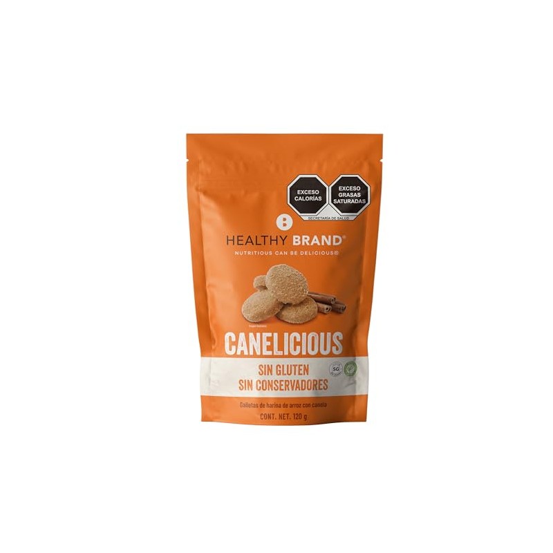 Healthy Brand | Galleta Canelicious | Sin Gluten - Vegana
