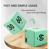DQDEDIAN Cube Timer, Kids Timer with Gravity Sensor Flip 15