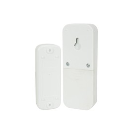 Mercury | Wireless Waterproof Doorbell with Portable Chime | White