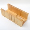 ASUNFO Wooden Soap Cutting Box Soap Loaf Cutter Soap Cutters