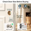 Smart WiFi Door Lock with Handle: SMONET Keyless Entry Lock