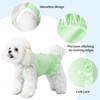Fnaobai Dog Cooling Outfit Cute Puppy Summer Quick Dry Sleeveless