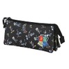Looney Tunes Harry Tunes-FAN Triple Pencil Case 2.0 Black, black,
