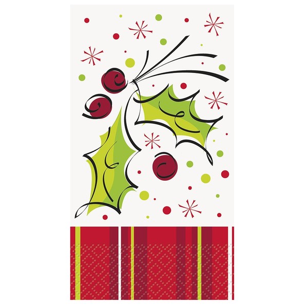 16 Count Holly Pop Guest Napkins
