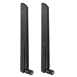 Eightwood 2.4GHz 5GHz WiFi Antenna Dual Band SMA Male Antenna (2-Pack) for Car Trailer Backup Cameras Wireless Security Cameras