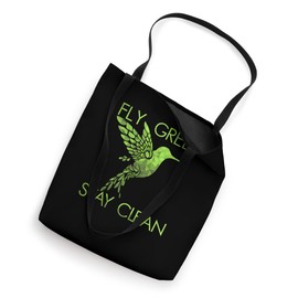 Fly Green Nature Lover Earth Day Tote Bag