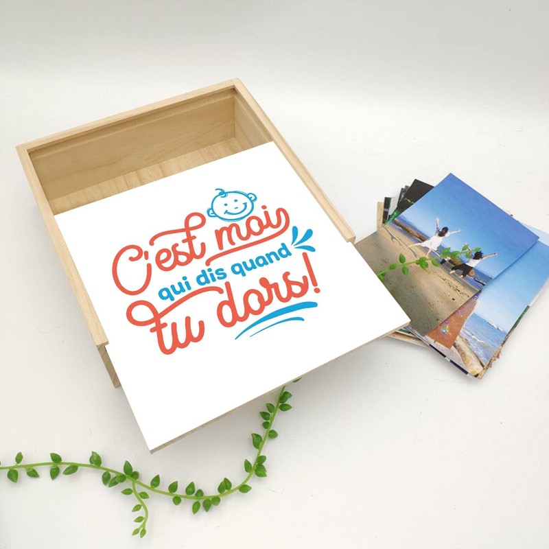 Fabulous Wooden Box - C'est Moi Qui Dis Quand Tu