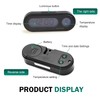 CyperFair Car Clock, 2 in 1 Night-Lighting LED Screen with