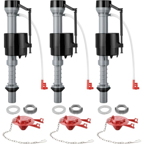 Saillong 3 Sets Toilet Float Replacement Kit, Universal Flusher...