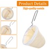 Elegaperma 5 Pcs Cloth Coffee Filters Reusable, Coffee Strainer Cloth
