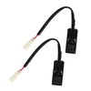 1Pair Front Windshield Washer Nozzle Heated 6E0955986B Durable Anti Crack