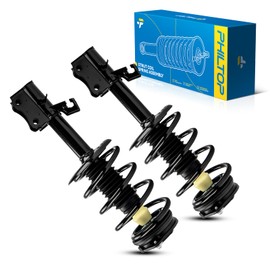 PHILTOP Front Complete Struts Shocks Assembly Shocks Absorbers 172378/172379 Compatible with 2007-2012 Nissan Sentra