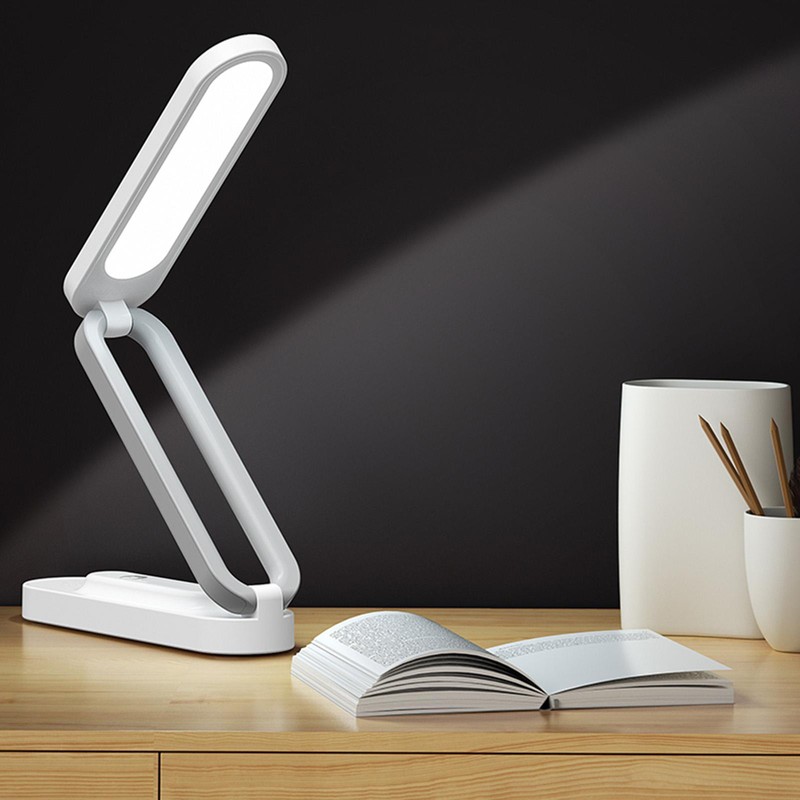 Folding LED Lamp Adjustable Dimmer Foldable Night Light Home Office