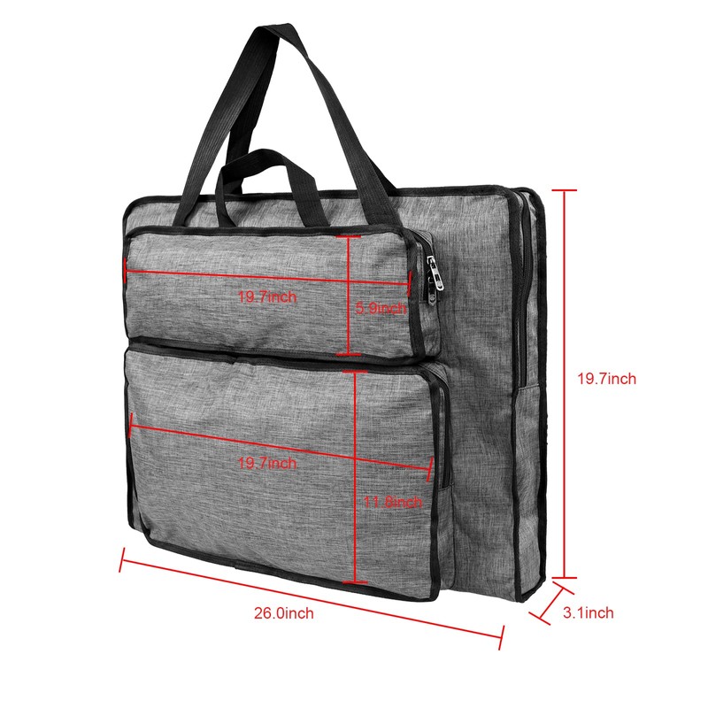 Art Supplies Bag, Sketch Bag, 8K Lightweight, Waterproof, Canvas Bag,