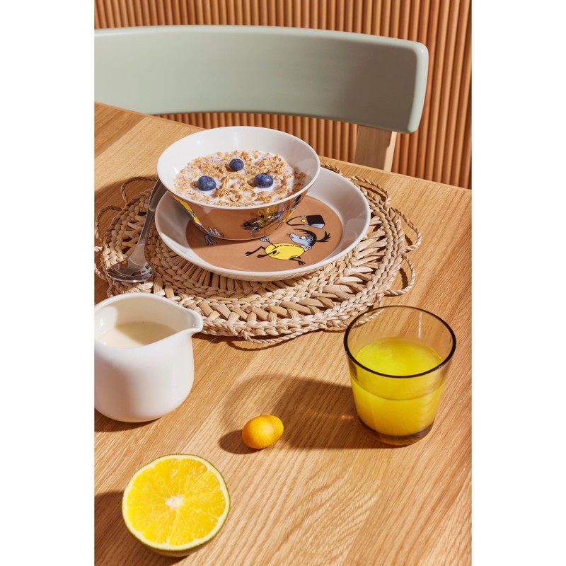 Moomin by ARABIA 1062216 Classic Stinky Plate, 7.5 inches (19
