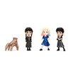 Jada Toys Wednesday Pack of 4 Figures 2.5 Inches Normal